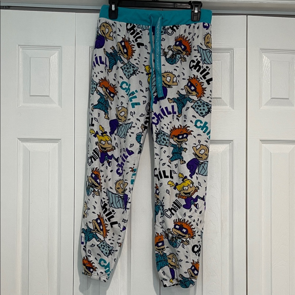 Nickelodeon Graphic Joggers - Gray and Teal